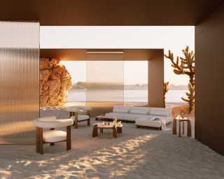 Bali Outdoor Sectional - Palisades