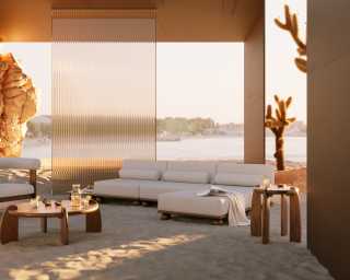 Bali Outdoor Modular Sectional - Palisades