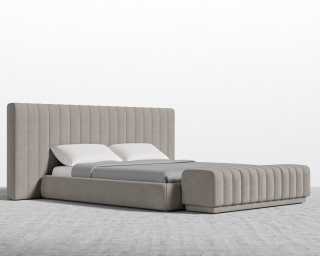 Berlin Headboard - Venice Vegan Suede - Latte