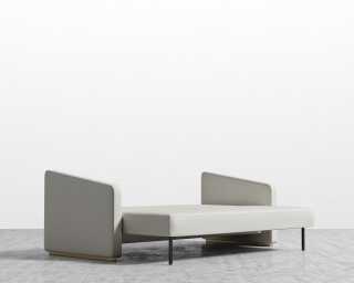 Bristol Futon - Modern Felt - Alesund - Brass legs
