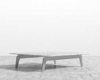 Dresden End Table - White Marble