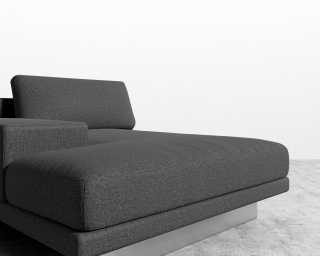 Dresden Left Chaise - Modern Felt - Stockholm