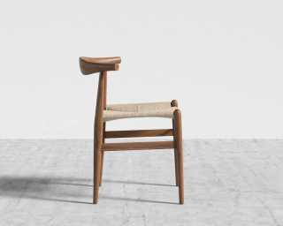 Elbow Chair – Woven - Walnut