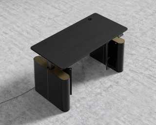 Eryk Standing Desk - Ebony