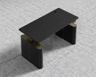 Eryk Standing Desk - Ebony