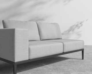 Francis 2 Seater Left Arm - Encino Francis 2 Seater Left Arm - Encino