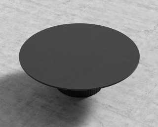 Gallus Coffee Table - 36" - Black Concrete