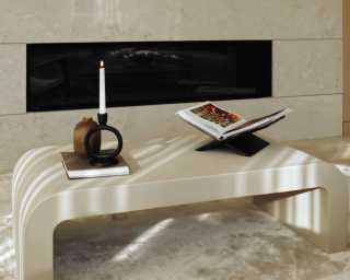 Cascadia Coffee Table - Alabaster