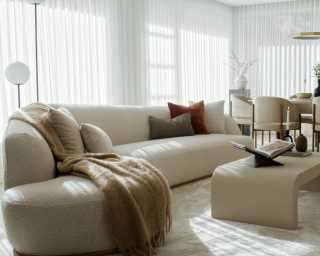 Reya Sectional Scene - Peal Reya Sectional Scene - Peal