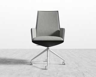 Julian Office Chair - Malmo / Trento Jet Black