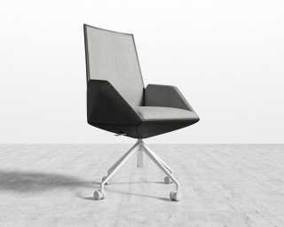 Julian Office Chair - Malmo / Trento Jet Black