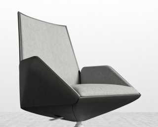 Julian Office Chair - Malmo / Trento Jet Black