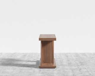 Kaye Modular End Table - Walnut
