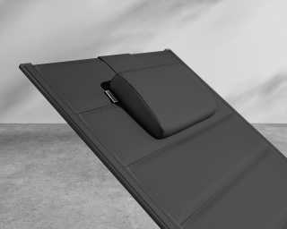 Linnea Outdoor Lounger - Black