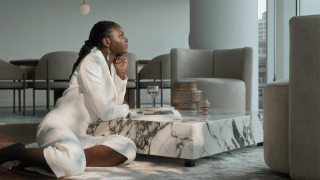 Liza Coffee Table - Marble (Black Label)