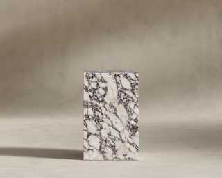Liza Side Table - Viola Marble