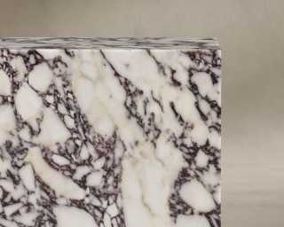 Liza Side Table - Viola Marble