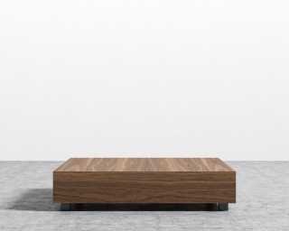 Liza Coffee Table - Walnut 40x40