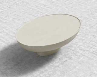 Maria Coffee Table - Alabaster Concrete