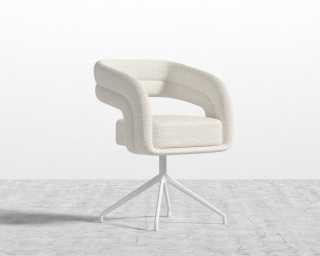 Mia Dining Chair - Chatou Boucle - Pearl