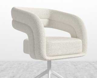 Mia Dining Chair - Chatou Boucle - Pearl