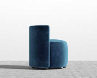 Nova Lounge Chair - Cobalt
