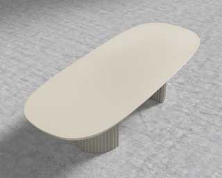 Osten Table - 120" - Alabaster Lacquer