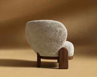 Pallas_Lounge_Chair_Shearling - Almond