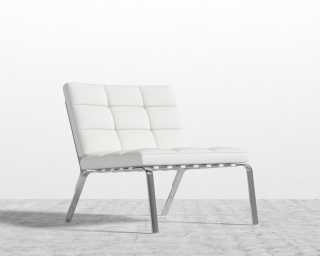 Rove Pavilion Lounge Chair - Microfiber - Trento Eggshell
