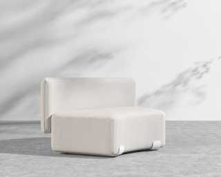 Tano Outdoor Armless - Palisades - White