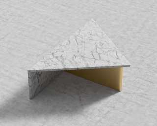 Terra Modular Coffee Table - White - Low