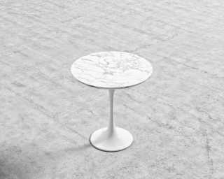 Tulip Side Table - Carrara