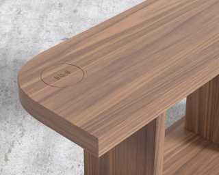 Uni End Table - Walnut