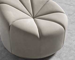 Vonn Lounge Chair - Venice Vegan Suede - Latte Vonn Lounge Chair - Venice Vegan Suede - Latte