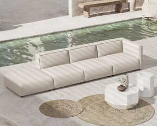 Arya Outdoor Modular Sectional - Palisades