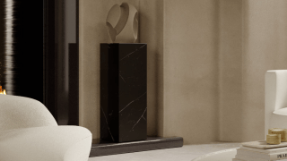 Liza Pedestal - Marble