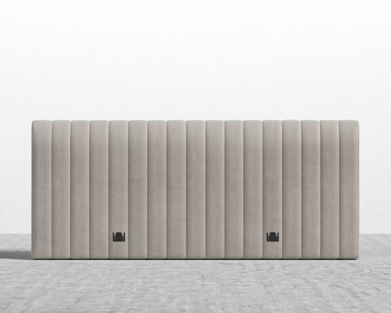 Berlin Headboard - Venice Vegan Suede - Latte