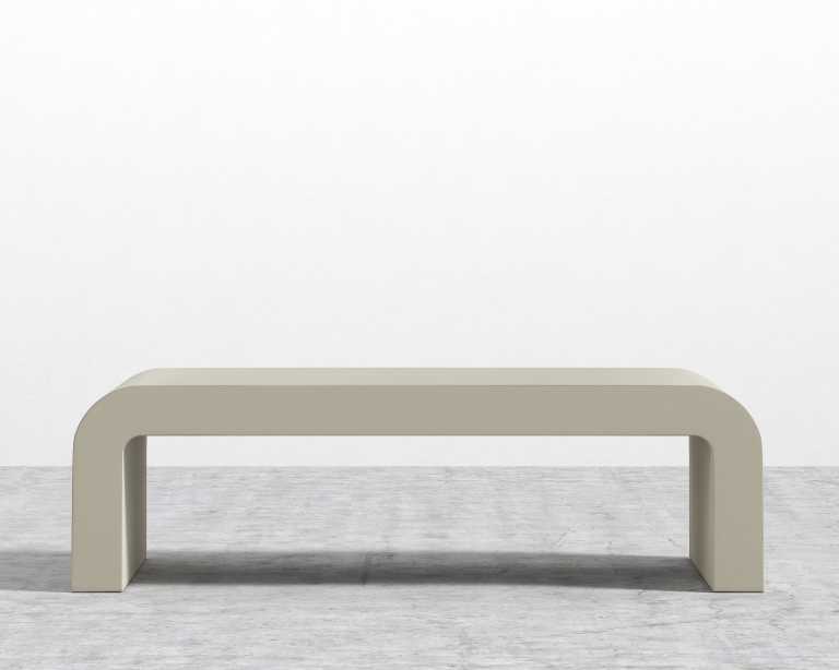 Cascadia Coffee Table - Alabaster