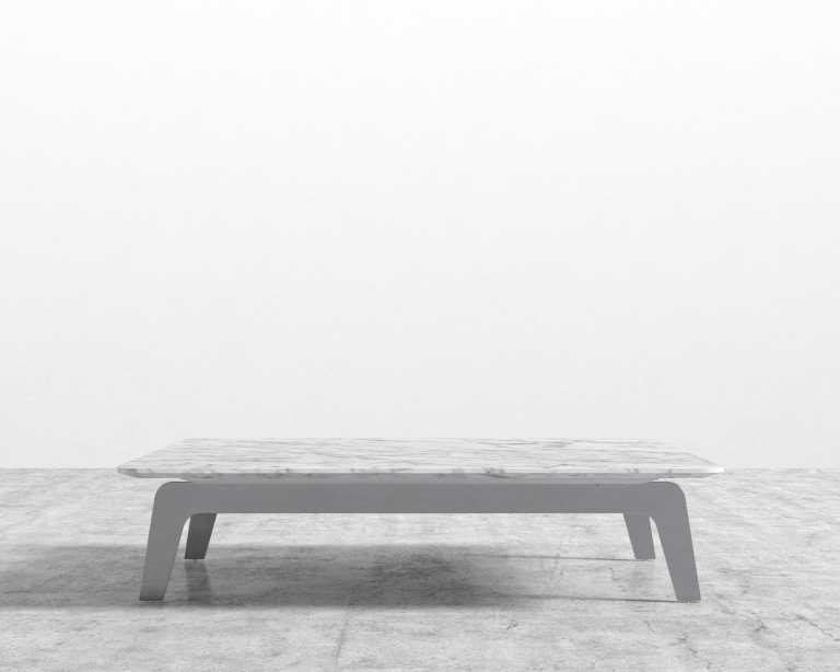 Dresden End Table - White Marble