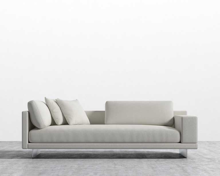 Dresden Right Arm Sofa - Modern Felt - Alesund