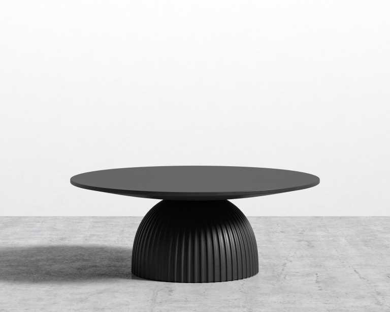 Gallus Coffee Table - 29" - Black Concrete