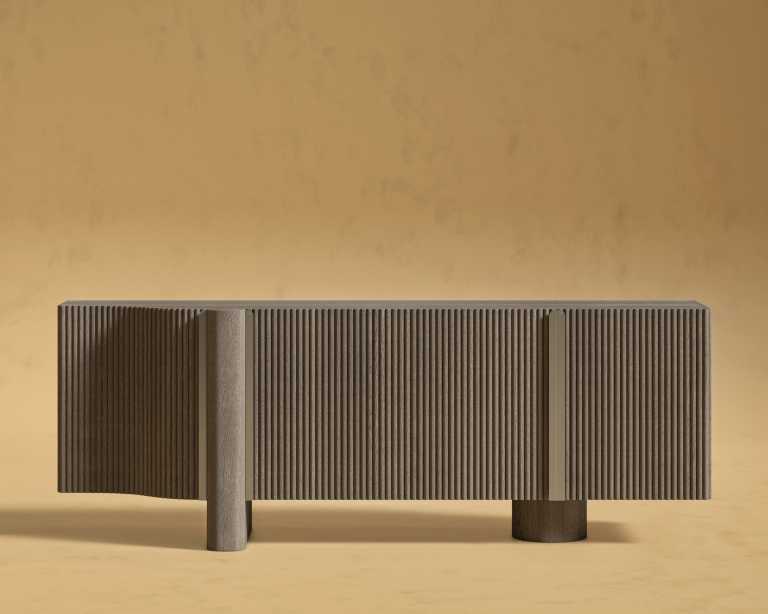 Magnus Entry Way Console - Gray Oak