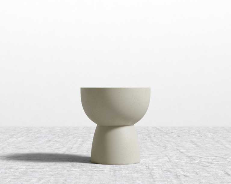 Maria Side Table - Alabaster