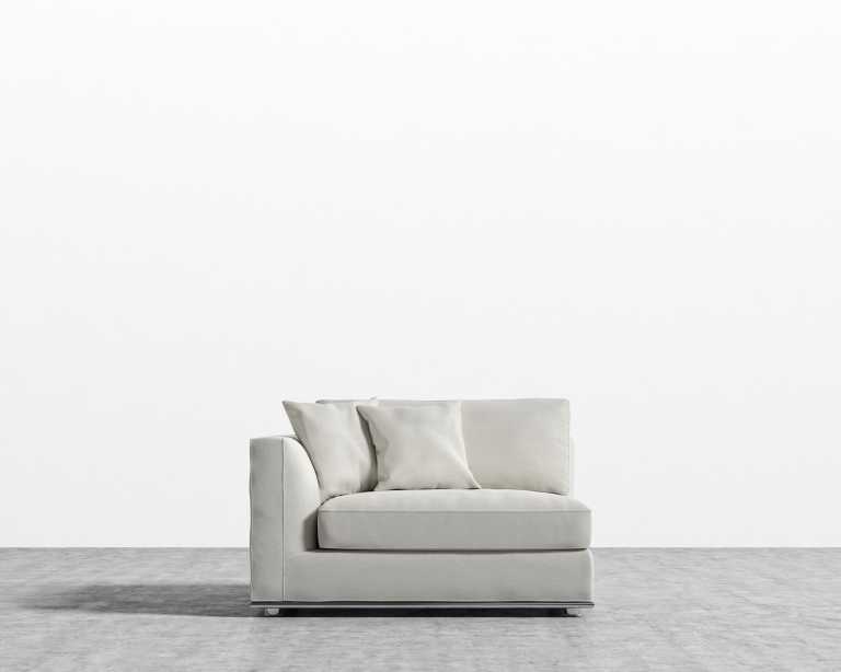 Milo Sectional - Modern Felt - Alesund - Single Left 