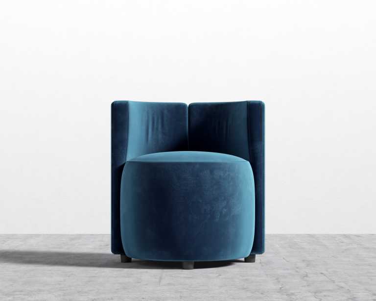 Nova Lounge Chair - Cobalt
